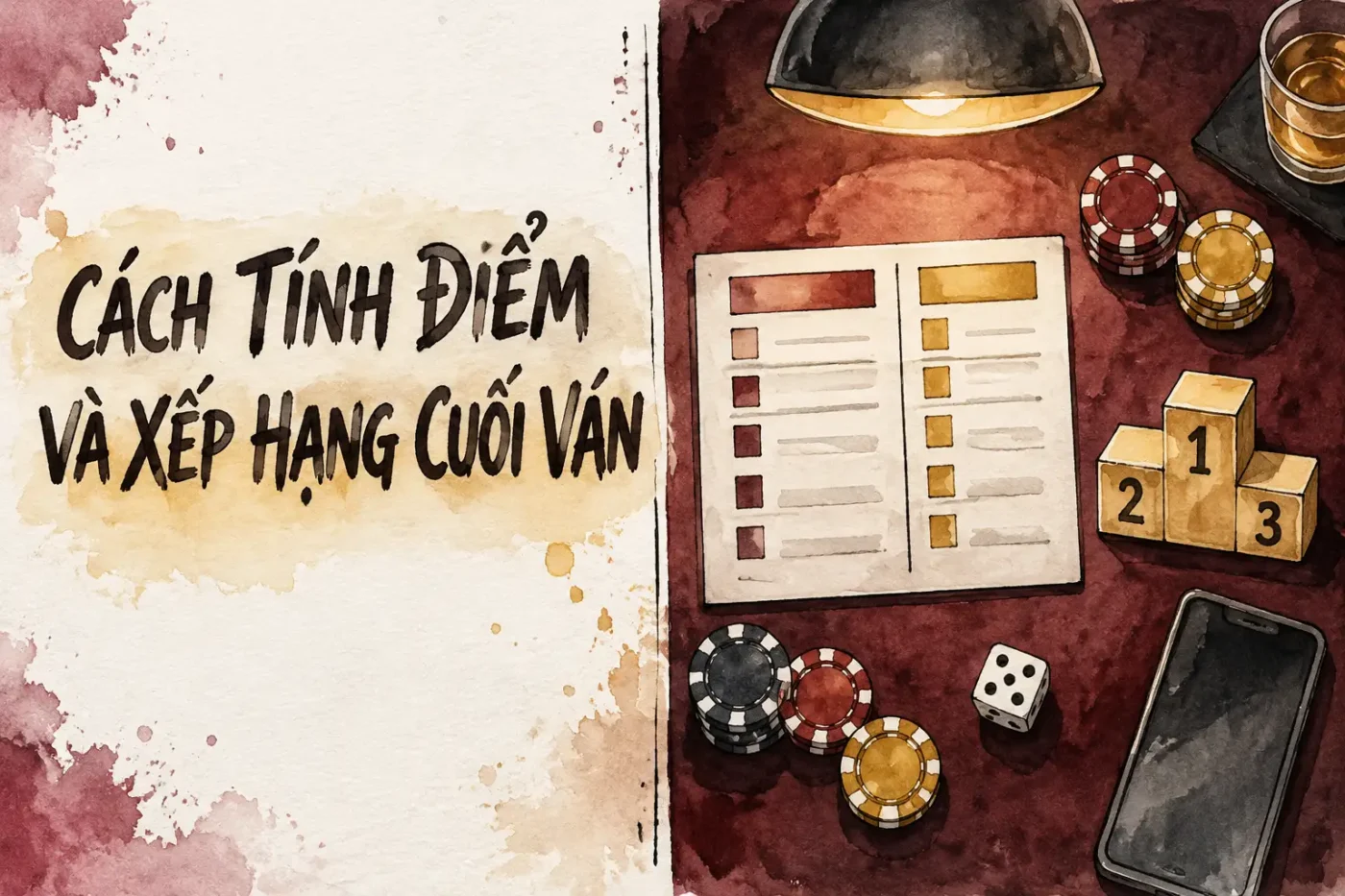Cách tính điểm trong phỏm quyết định trực tiếp đến số tiền bạn thắng hoặc thua khi chơi đổi thưởng - cách chơi phỏm